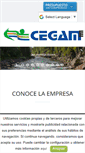 Mobile Screenshot of cegam.com